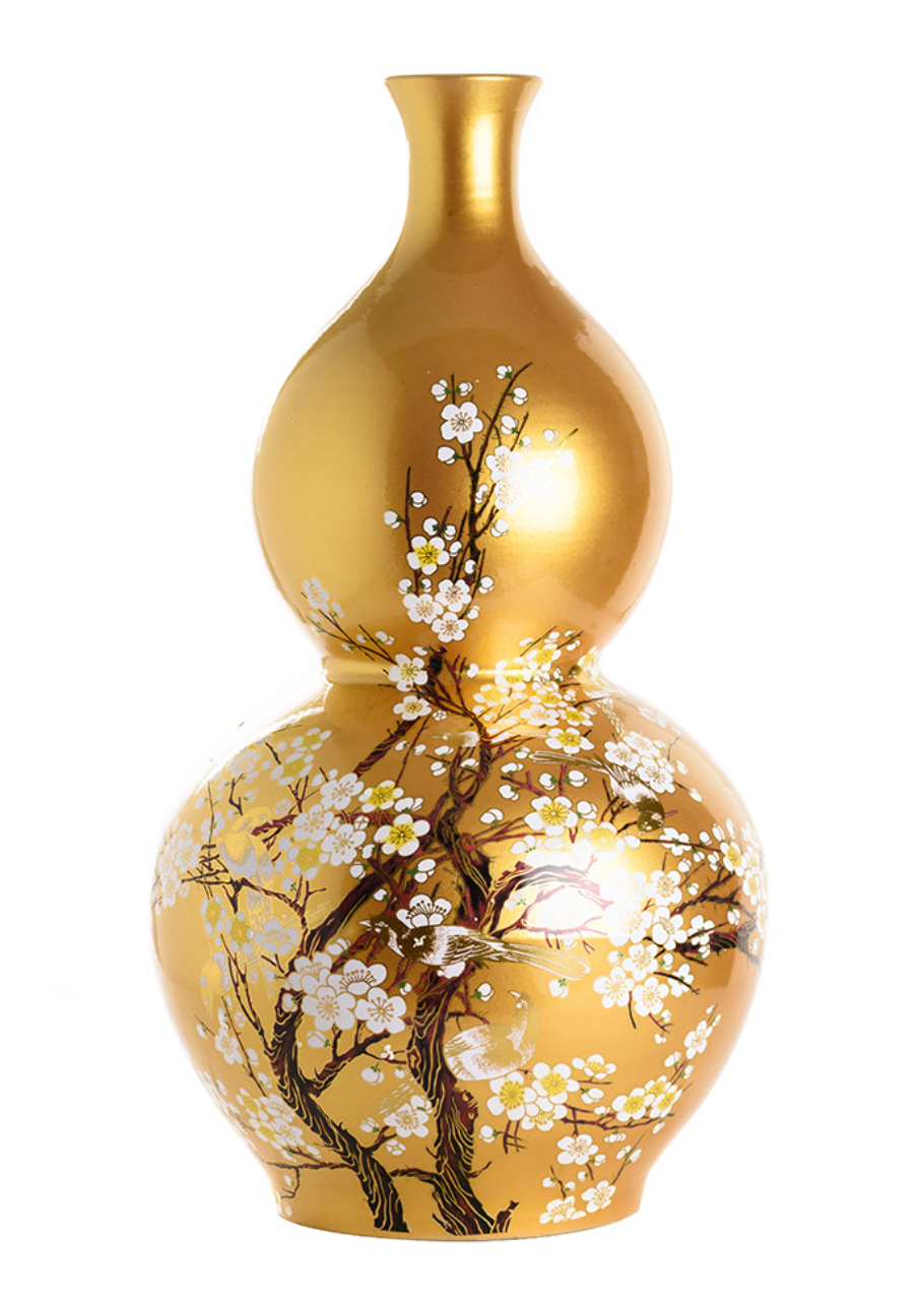 Decorative Golden Vase