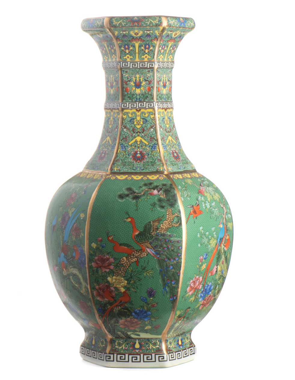 Decorative Vase Ming Green
