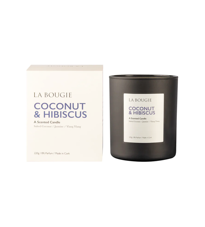 COCONUT & HIBISCUS CANDLE