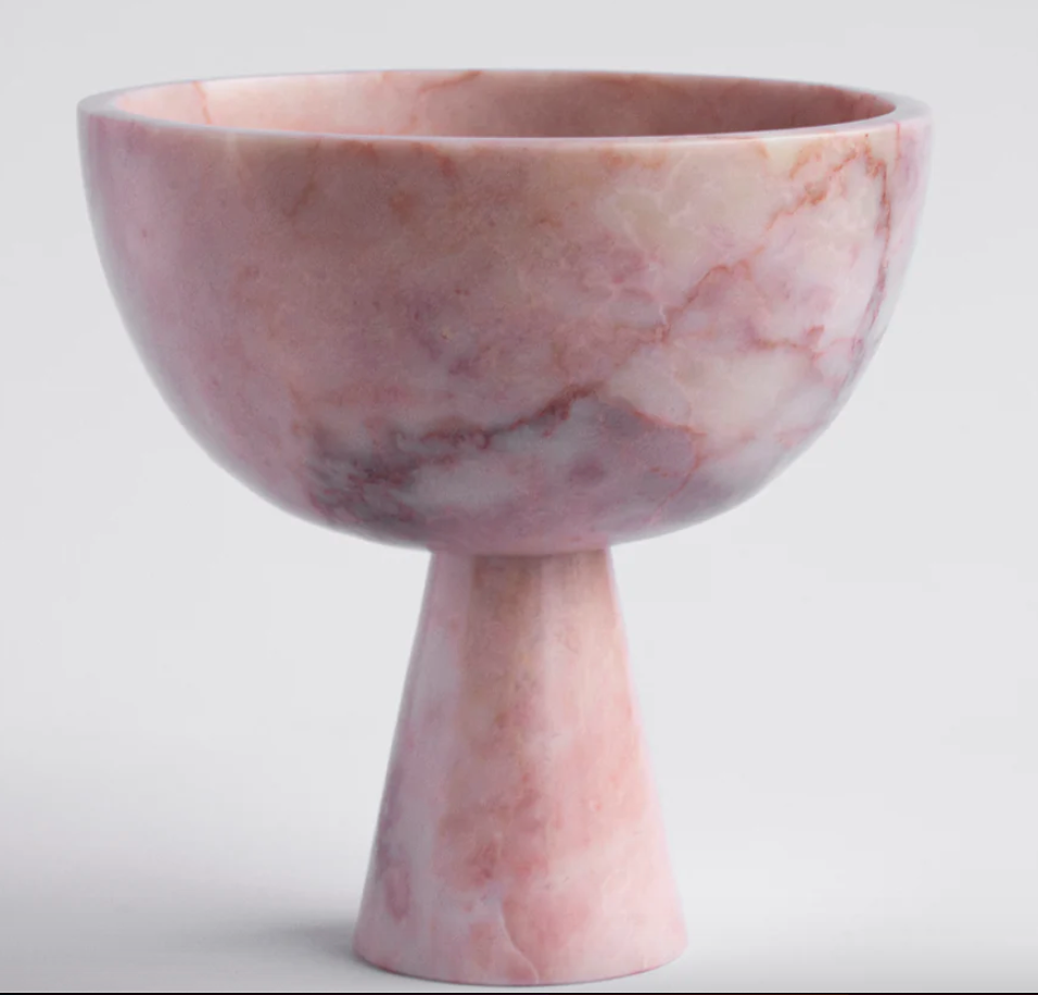 Pink Marble Bowl